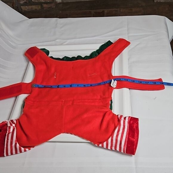 Christmas Elf Dog Costume size Medium - Picture 6 of 7